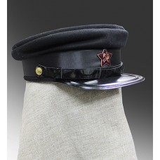 Фуражка военного моряка командного состава РККФ со звездой кокардой обр. 1918г.. Вариант 2